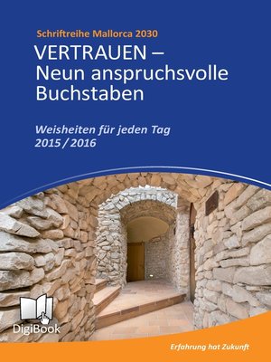 cover image of Vertrauen--Neun anspruchsvolle Buchstaben